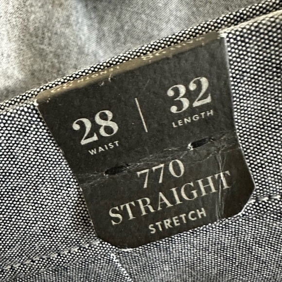 J. Crew 770 straight stretch performance pants, NWT. WAIST 28 LENGTH 32 - Picture 2 of 3